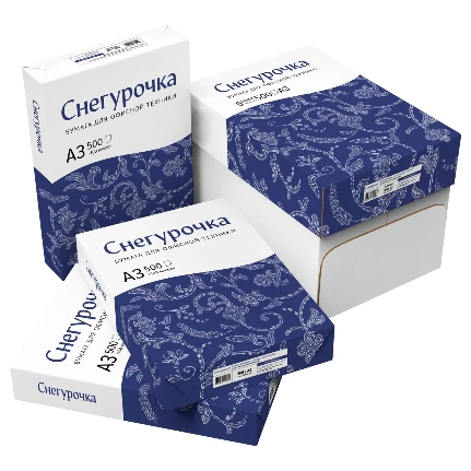 Фото для Бумага Снегурочка А3 500л.80гр 94% 1/5