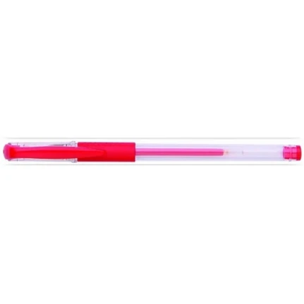 Фото для Ручка гелевая Dolce Costo резин.грипп, красная 0.5мм