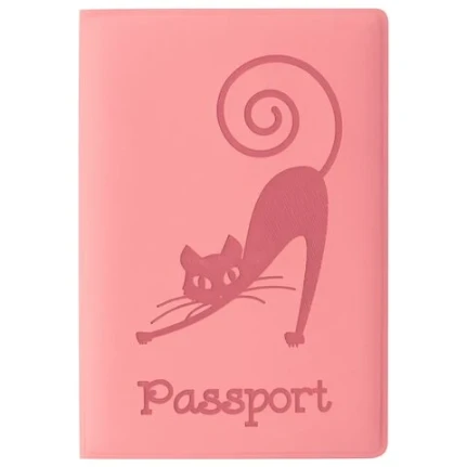 Фото для Обложка для паспорта STAFF Кошка персиковая