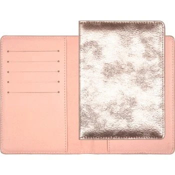 Фото для Обложка для паспорта deVENTE Voyager розовая кожа