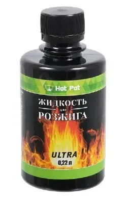 Фото для Жидкость для розжига Hot Pot 0.22 л, углеводородная ULTRA 61383