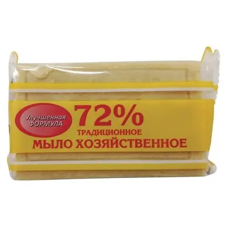 Мыло хозяйственное 72% в упаковке150 г