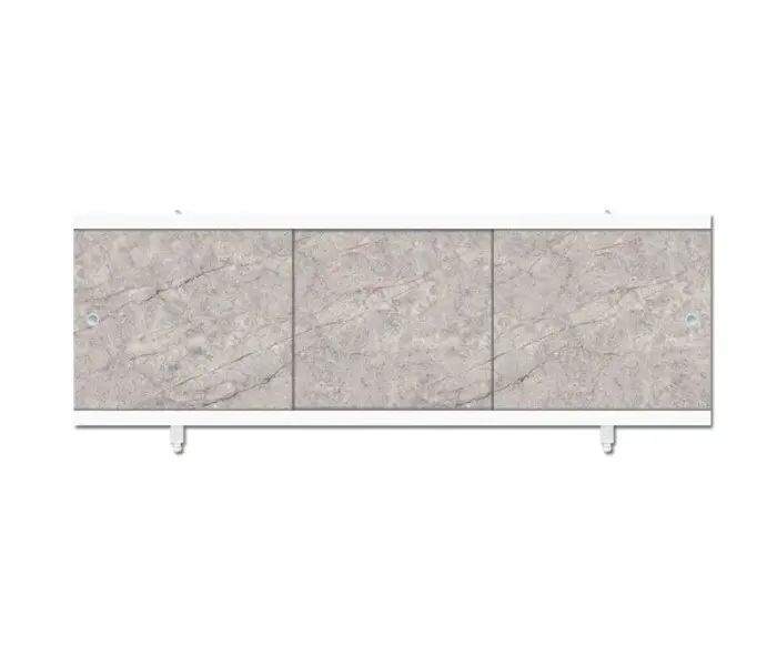 Экран под ванну "Монолит-М" Камень серый 1,68 м