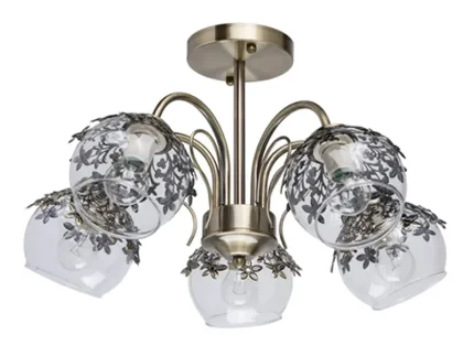 Фото для Люстра De Markt City Вита, 5х60Вт E14, арт.220010405