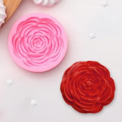 Фото для Молд силиконовый «Прекрасная роза», 5,7?5,7?1,2 см, цвет МИКС