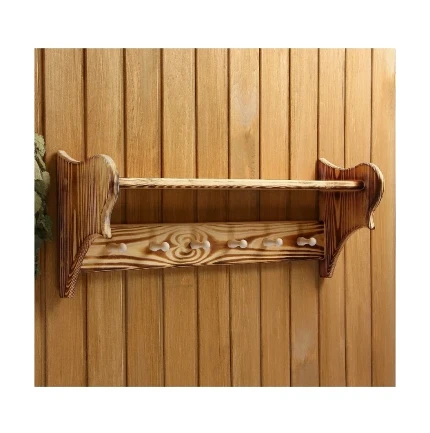 Фото для Вешалка-полка 6 крючков 