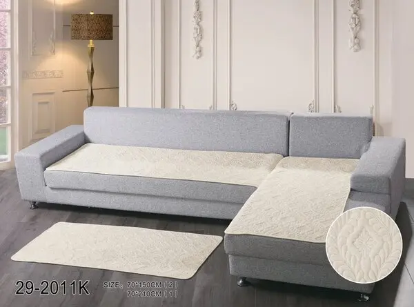 Комплект на диван+2 кресла Дивандеки 929 (90х150см-2шт 90х210см-1шт) в ассортименте