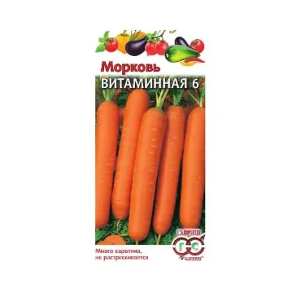 Морковь Витаминная 6 2,0 г, Гавриш