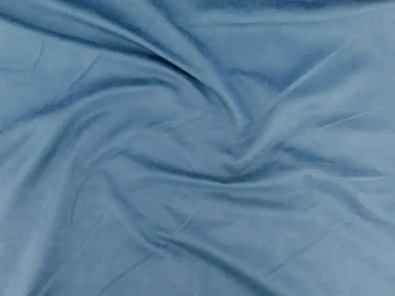 Портьера h-2.95 см Валетта, имитация замши, цвет синий деним