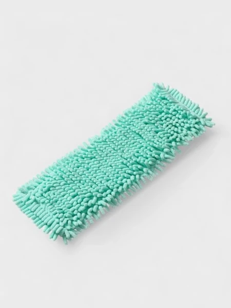 Фото для Насадка для плоской швабры «Доляна. Пастель», 43?13 см, микрофибра букли, мятная