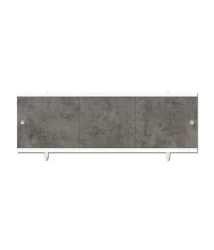 Фото для Экран под ванну Метакам Монолит-М 1,68м, бетон коричневый