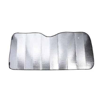 Фото для Шторка солнцезащитная на лобовое стекло, 145x70см, серебристая, 110035S, 718-020