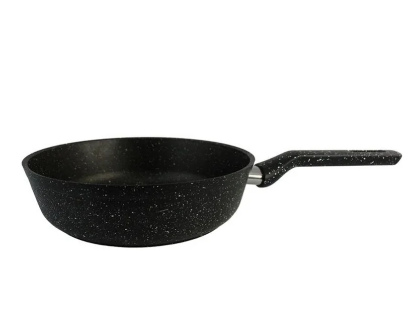 Ско­во­ро­да «Rashel» R-10222, черный гранит, 22 см