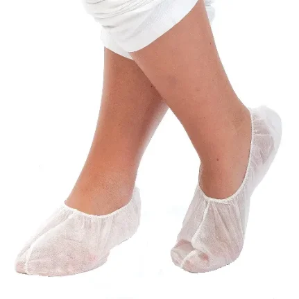 Фото для Бахилы-носки спанбонд, белые в индивидуальной упаковке (р-р 40-42 L)