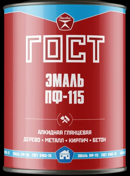 Краска ПФ-115 ПАЛИТРА салатная 0,9кг/14