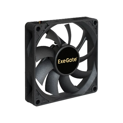 Фото для Вентилятор 80x80x15 ExeGate EX08015B4P-PWM (80x80x15 мм, 2-Ball (двойной шарикоподшипник), 4pin, PWM, 23dBA)