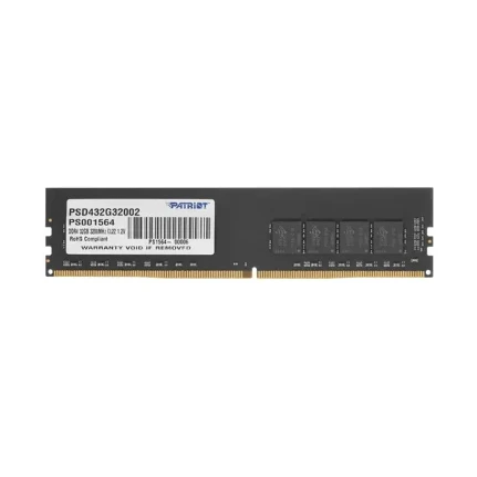 Фото для Память DIMM DDR4 32Gb 3200MHz Patriot PSD432G32002 Signature RTL PC4-25600 CL22 DIMM 288-pin 1.2В dual ra