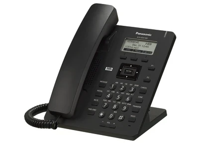 Фото для Телефон IP Panasonic KX-HDV100RUB черный проводной, SIP, VoIP, конференц-связь, дисплей