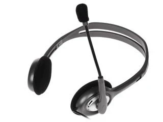 Фото для Наушники+микрофон Logitech H111 серые (1 x 3.5мм, кабель 1.8м) для пк ,20 - 20000 Гц, стерео (981-000594)