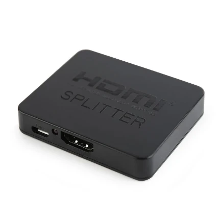 Фото для Разветвитель HDMI Cablexpert DSP-2PH4-03, HD19F/2x19F, 1 компьютер - 2 монитора
