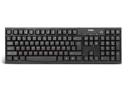 Фото для Клавиатура SVEN Standard 304 USB+HUB черная