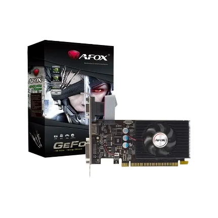 Фото для Видеокарта PCI-E 1Gb GeForce GT730 Afox GDDR3 PCI-E x16 2.0, 1024 МБ, 1800 МГц, Активное