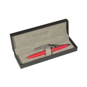 Фото для РУЧКА ПОДАРОЧНАЯ ШАРИКОВАЯ "SAN REMO" СИНЯЯ КРАСНЫЙ КОРПУС В ПОДАРОЧНОМ ФУТЛЯРЕ