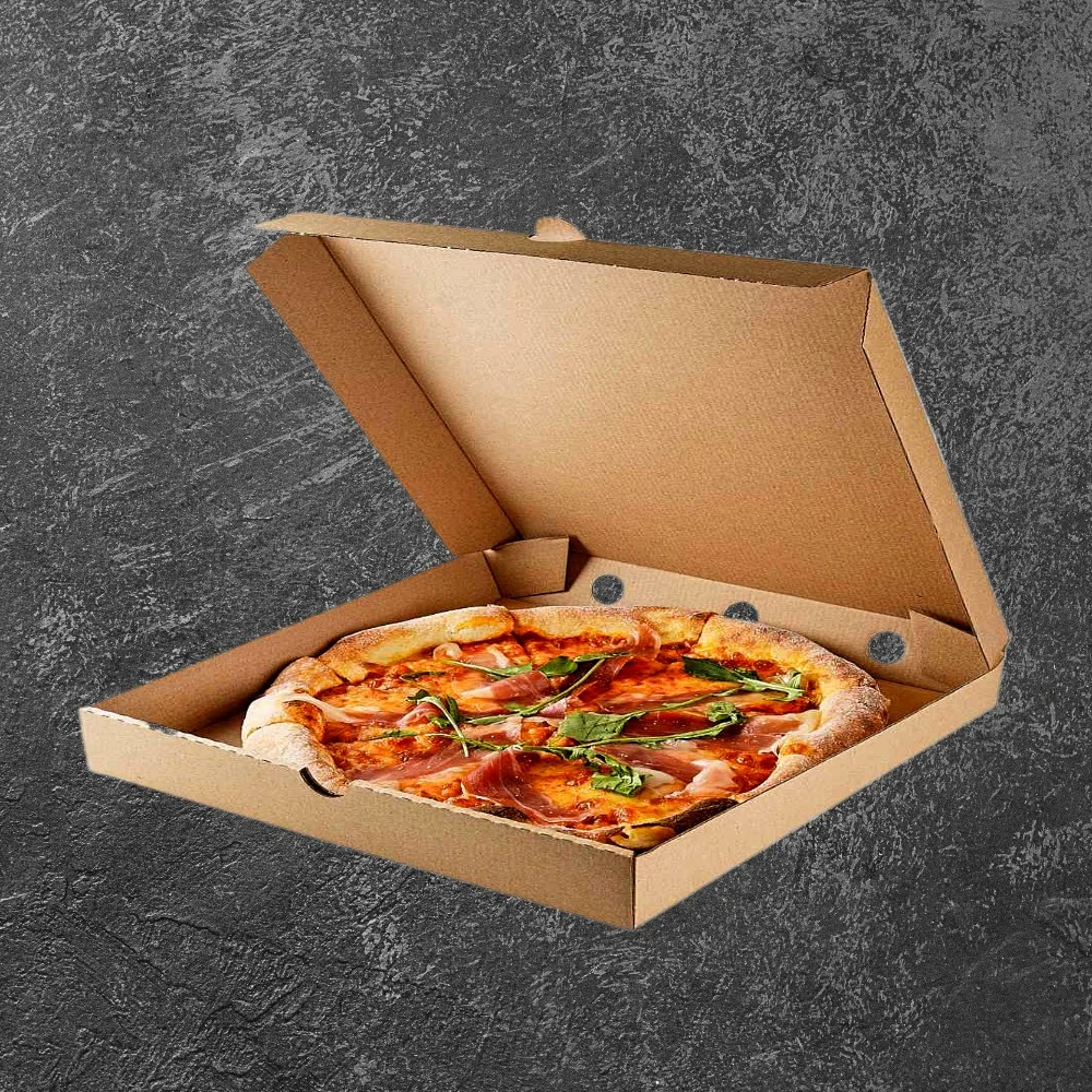 Коробка для пиццы 42*42см КРАФТ 50 шт.