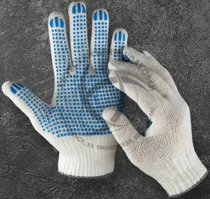 Рабочие перчатки (ХБ с ПВХ-покрытием)