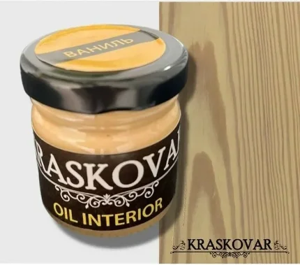Масло для интерьера Kraskovar Deco Oil Interior Ваниль 40 мл