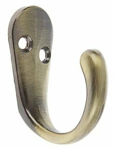 Фото для Крючок мебельный KM1003CP, однорожковый, цвет хром