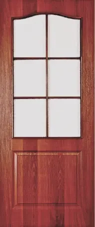 Дверь ламинированная итальянский орех ДО 70 см