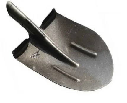 Фото для Лопата штыковая остроконечная серый лак рельсовая сталь американка S503