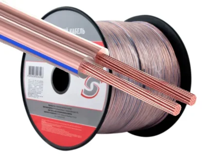 Фото для Кабель акустический силиконовый 2x1.5мм CCA