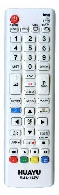 Фото для Пульт LG HUAYU RM-L1162W