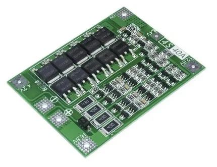 Фото для Контроллер зар.-разр. для Li-ion батарей, 4 ячейки, 3.7В до 40А, с балансировкой. 46x60x4мм