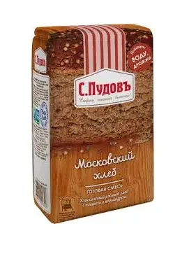 Смесь хлебопекарная С.Пудовъ 500гр московский хлеб