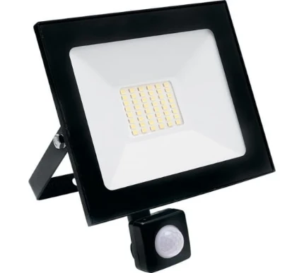 Фото для Прожектор FERON SFL80-50 2835SMD с выносным датчиком 50W 6400K AC220V/50Hz IP65, черный (29524)