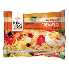 Фото для Лапша Кингтаи Китчен 90гр быстрого приготовления со вкусом сливочный Том Ям*56