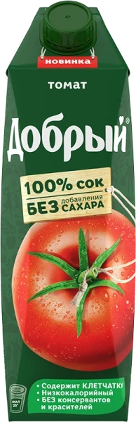 Фото для Сок Добрый 1л Томат*12
