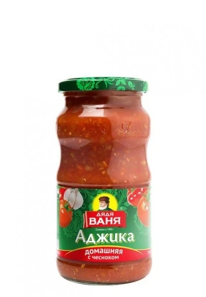 Фото для Аджика домашняя 460г с чесноком Дядя Ваня*8