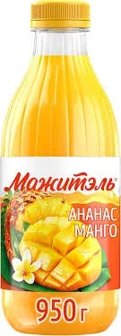 Фото для Напиток сывороточный Мажитель J7 950мл 0,04% ананас/манго*6 БЗМЖ