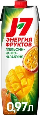 Фото для Сок ДжейСевен 0,97л Манго*12