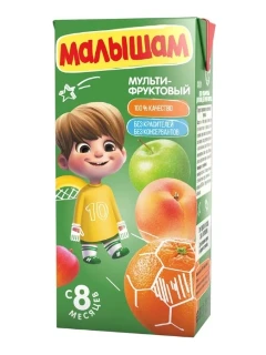 Фото для Нектар Малышам 330мл Мультифрукт*27