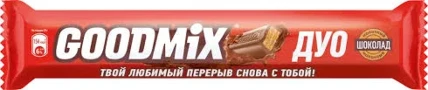 Фото для Батончик Гудмикс 40гр Ориджинал Дуо*35