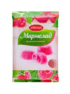 Фото для Мармелад Азовская КФ 300гр Малина*12