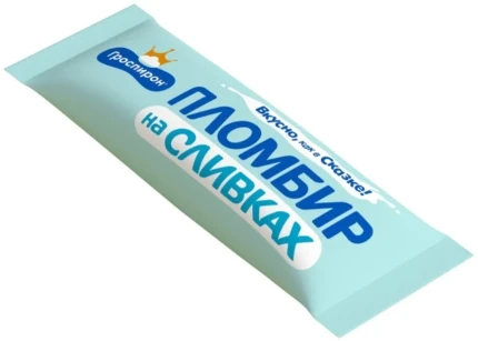 Фото для Мороженое На сливках 800гр пломбир*6 (БЗМЖ)
