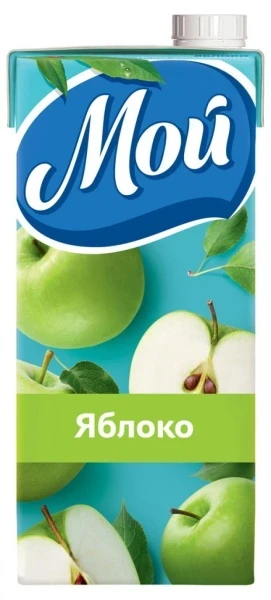 Фото для Нектар Мой 0,95л Яблоко осветленный*12