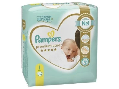 Фото для Подгузники Памперс Премиум 1 (2-5кг) 20шт*6