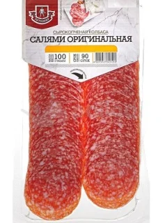 Фото для Колбаса салями Оригинальная Ратимир 100гр с/к нарезка